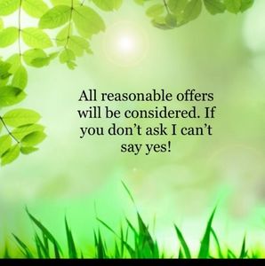 💜ALL REASONABLE OFFERS WILL BE CONSIDERED💜